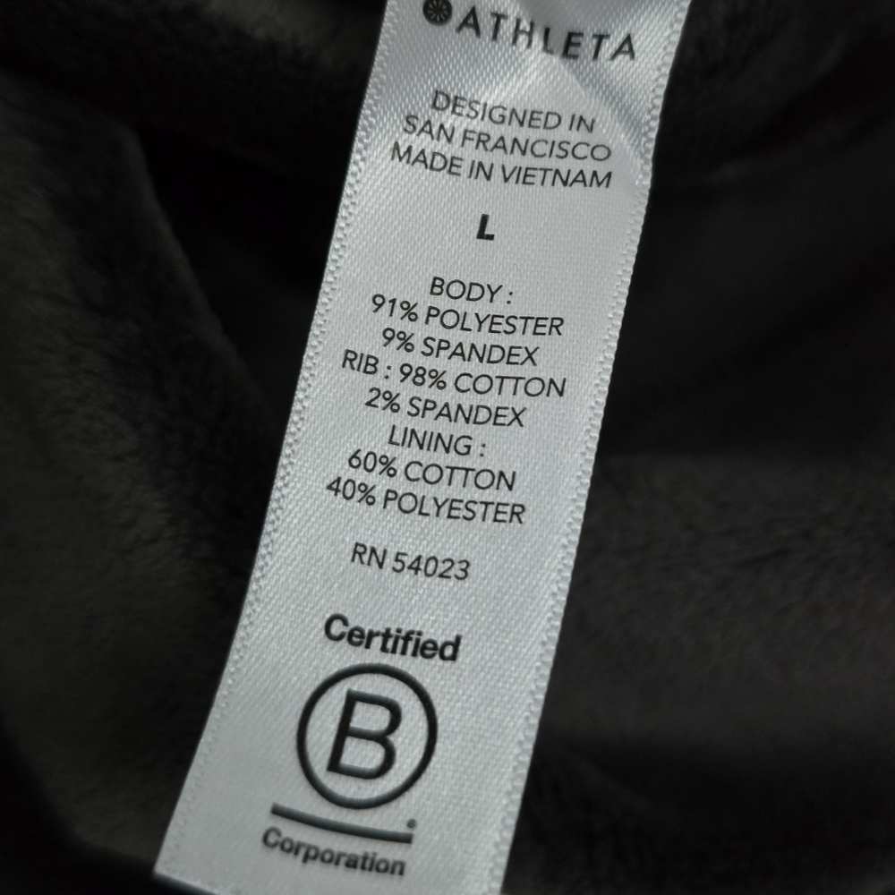 Athleta Cloud Fleece Velour Jacket in Shale Chocolate Brown - Picture 13 of 13